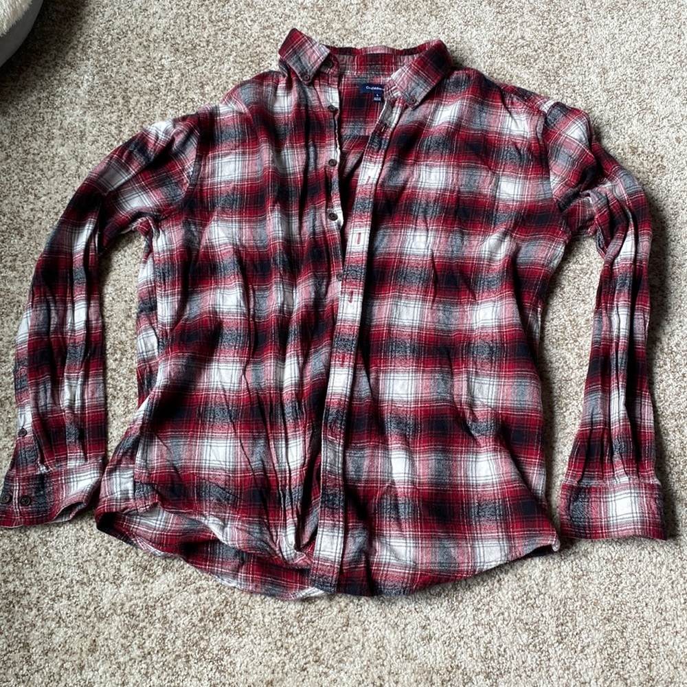 Plaid long sleeve